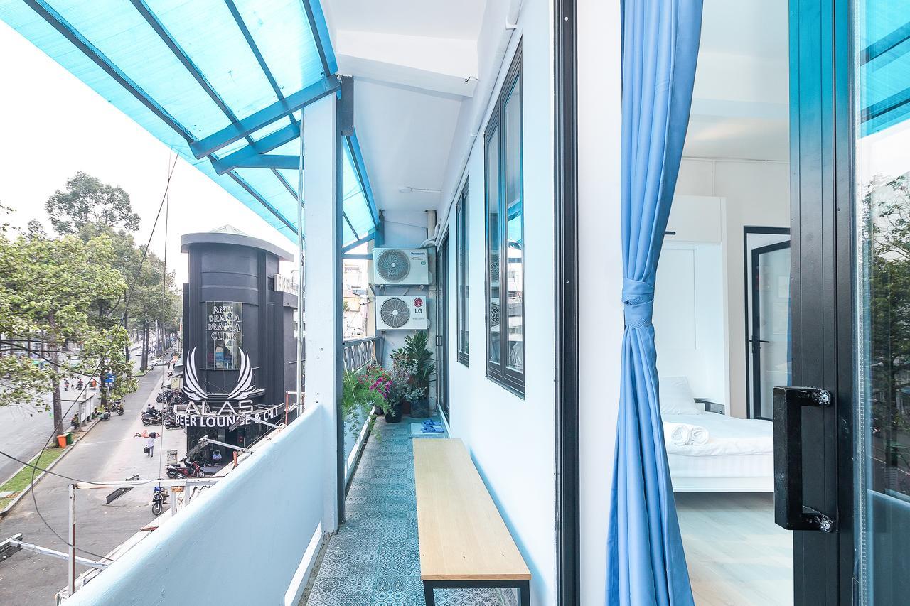 Scandinavian Apartment With Balcony In Bui Vien Hô Chi Minh-Ville Extérieur photo