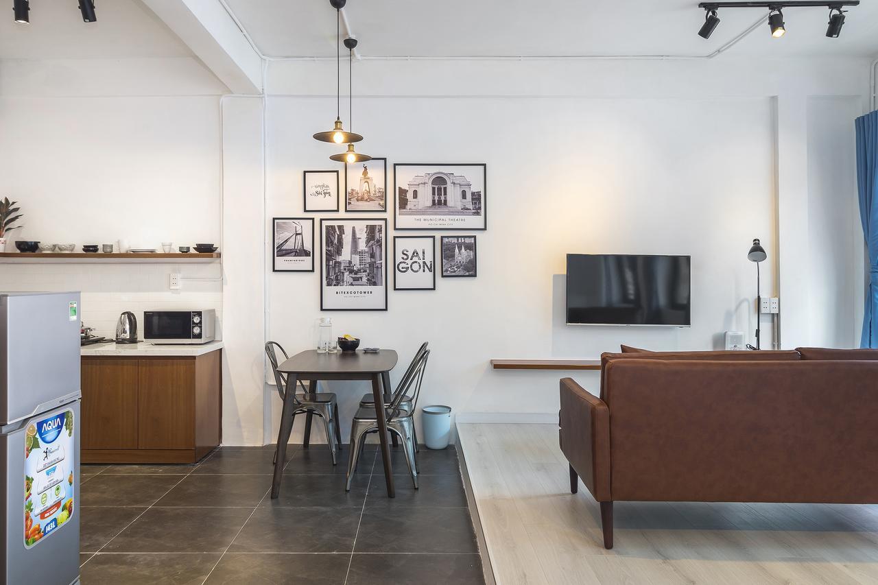 Scandinavian Apartment With Balcony In Bui Vien Hô Chi Minh-Ville Extérieur photo