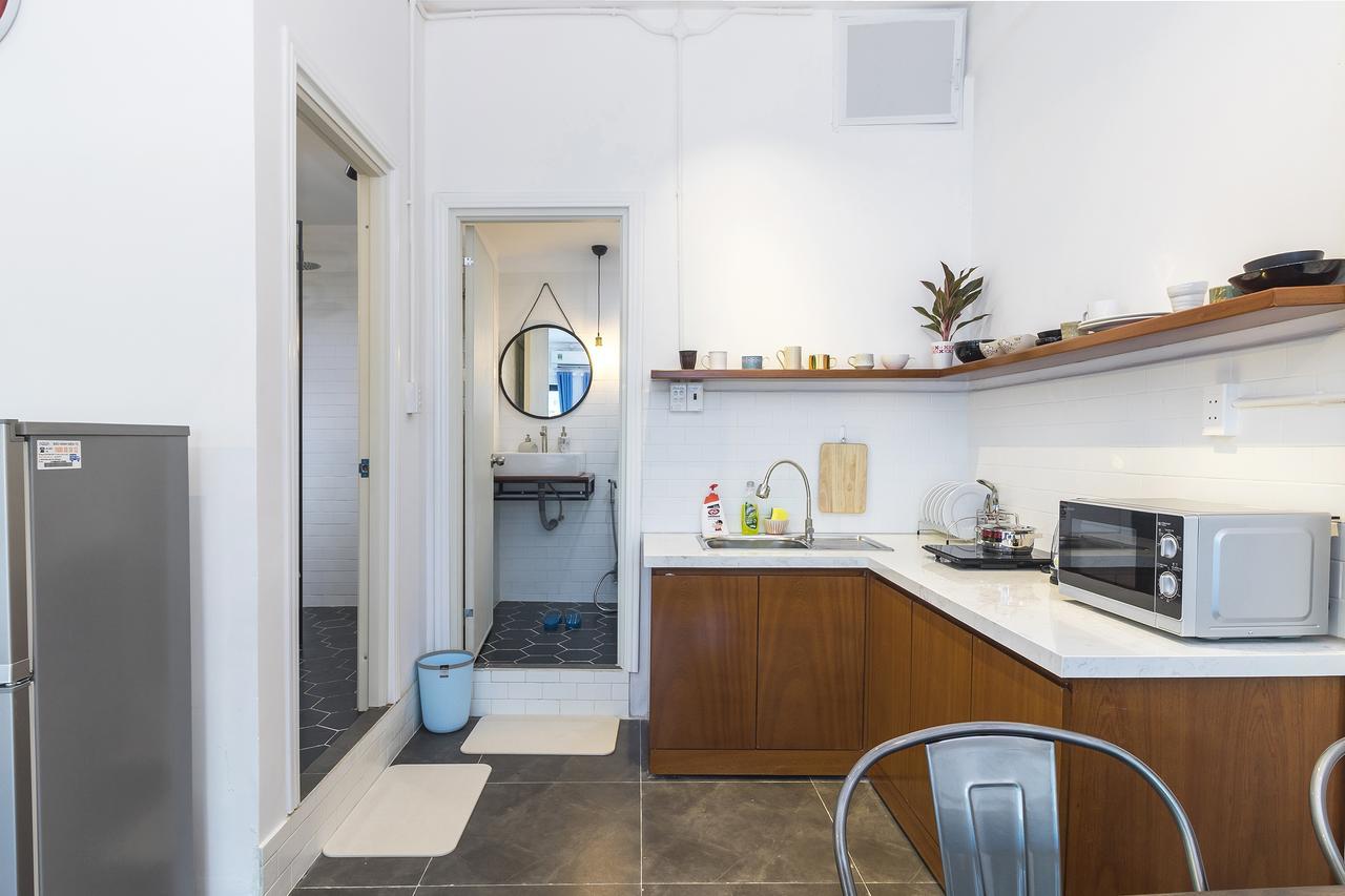 Scandinavian Apartment With Balcony In Bui Vien Hô Chi Minh-Ville Extérieur photo