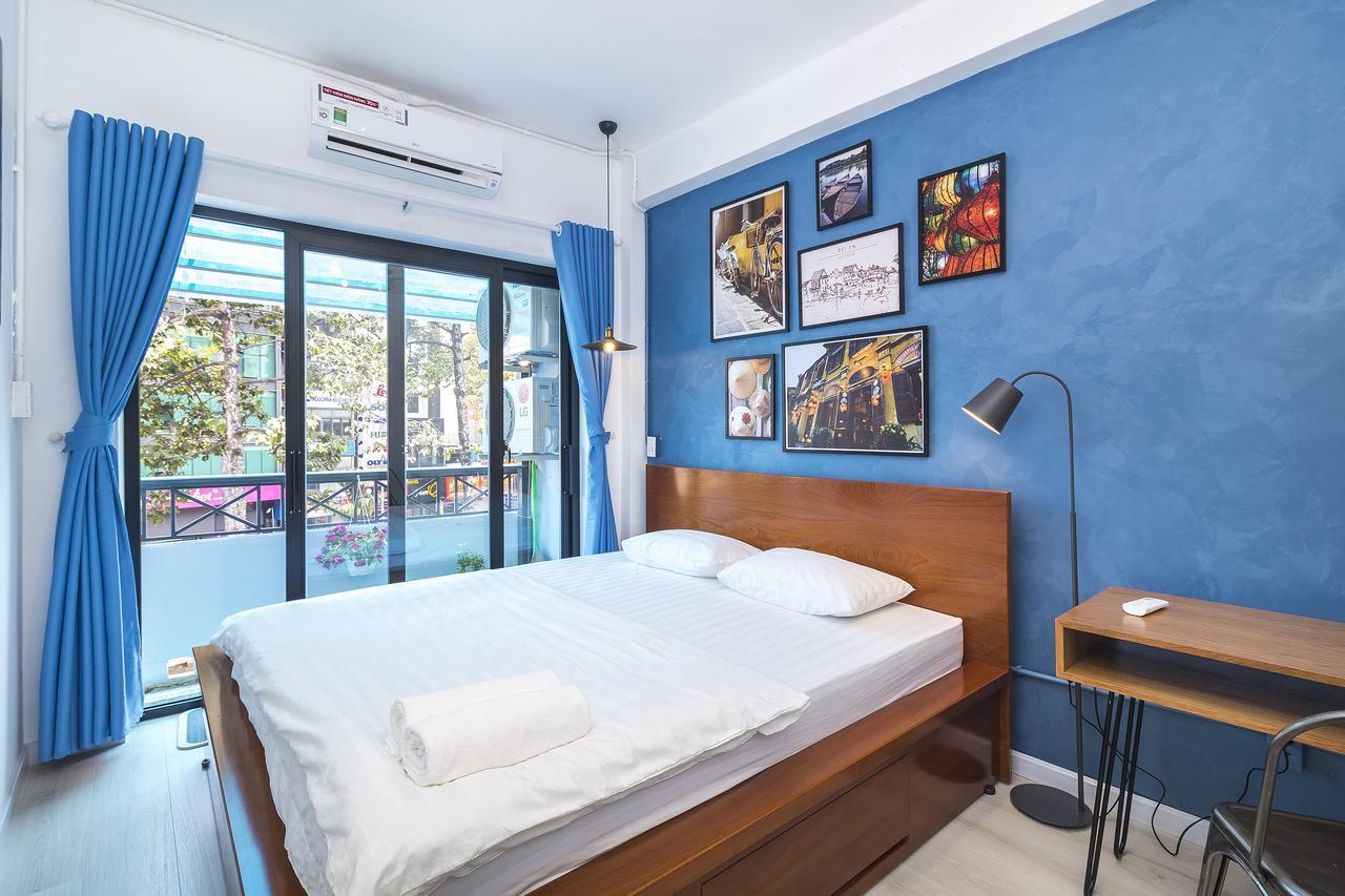 Scandinavian Apartment With Balcony In Bui Vien Hô Chi Minh-Ville Extérieur photo