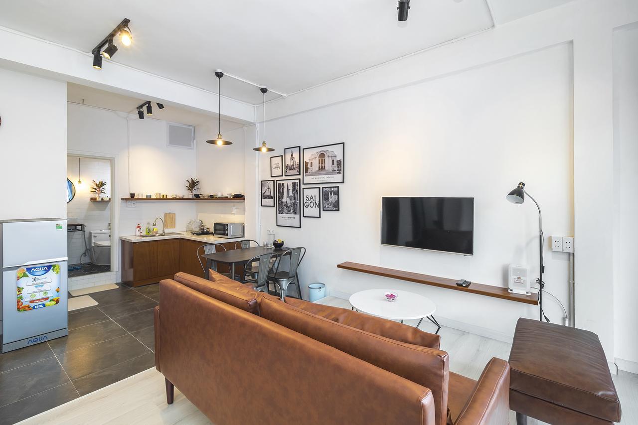Scandinavian Apartment With Balcony In Bui Vien Hô Chi Minh-Ville Extérieur photo