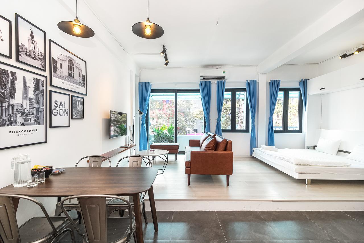 Scandinavian Apartment With Balcony In Bui Vien Hô Chi Minh-Ville Extérieur photo