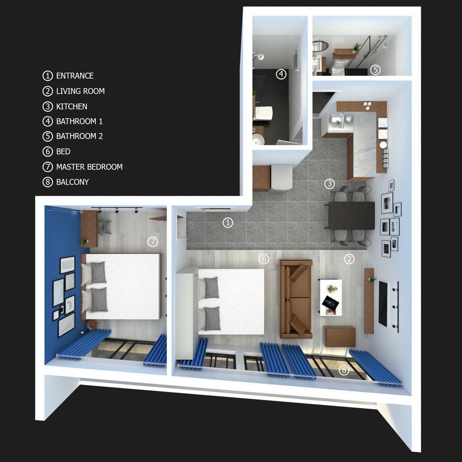 Scandinavian Apartment With Balcony In Bui Vien Hô Chi Minh-Ville Extérieur photo